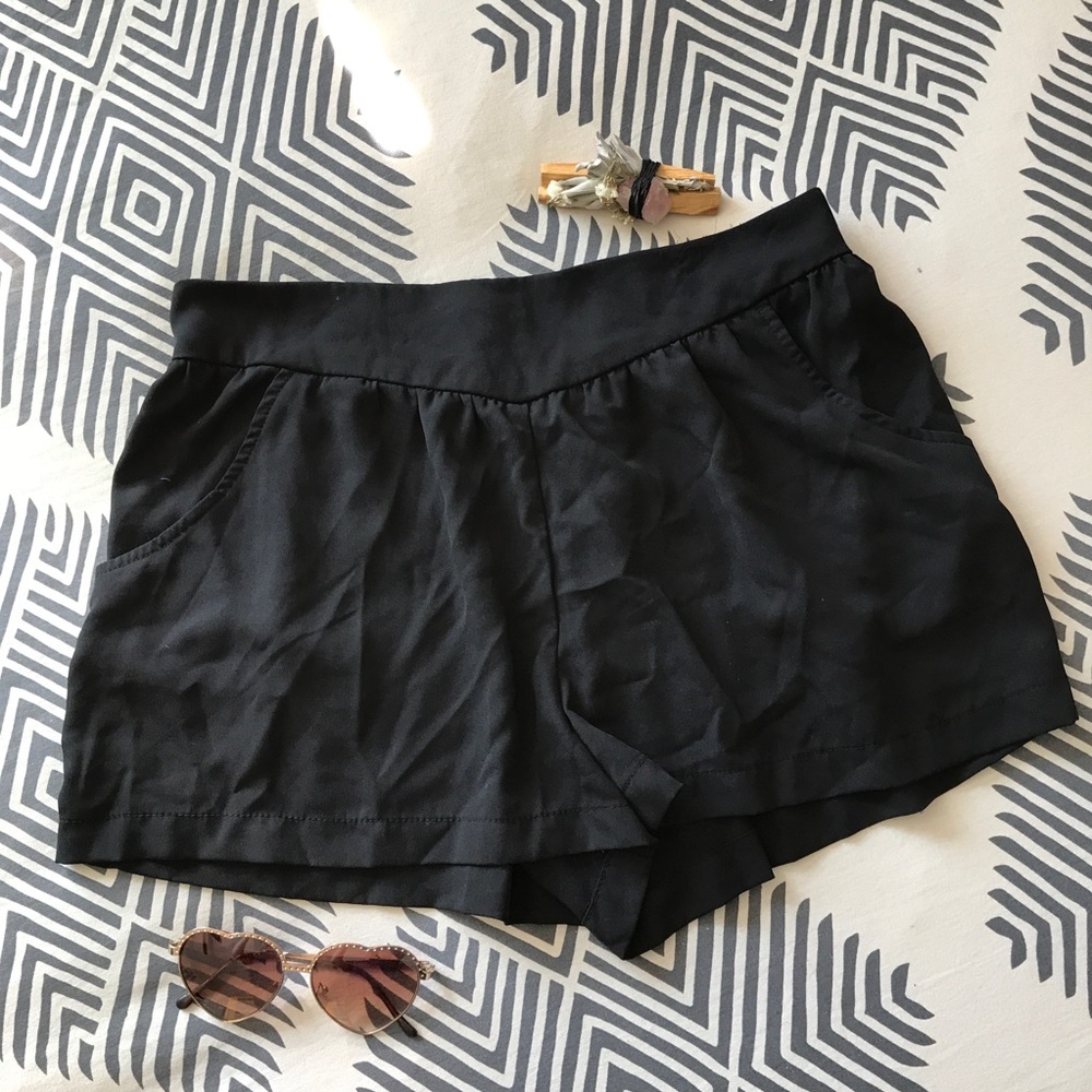 Black Mini Shorts